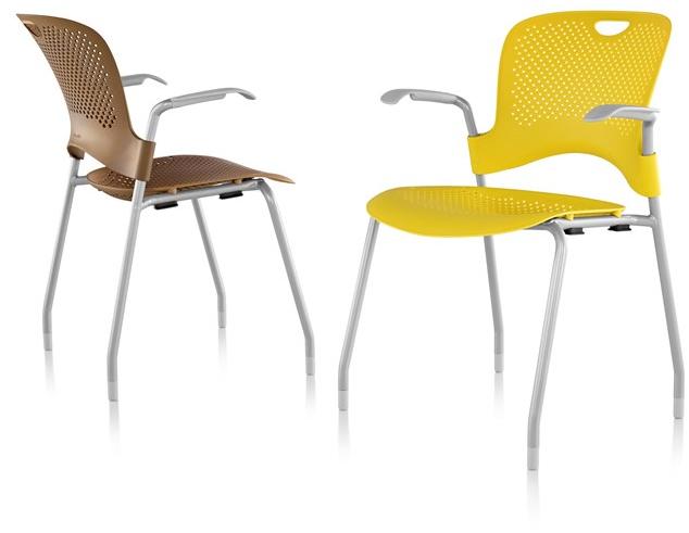 Herman Miller Штабелируемый стул nylon® с подлокотниками Caper sun-id-1376593 - Вид №12