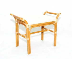 Банкетка ротанг бежевая Pony ЭКО ДИЗАЙН ПЛЕТЕНАЯ 009632 Бежевый