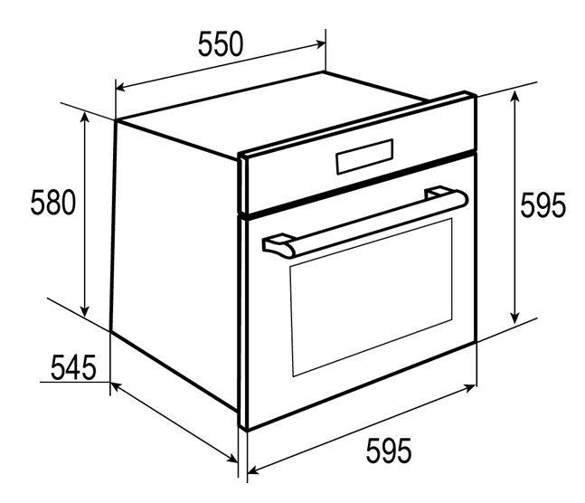 1139612 Электрический духовой шкаф Zigmund & Shtain EN 117.921 W белый STDN-0027805 - Вид №2