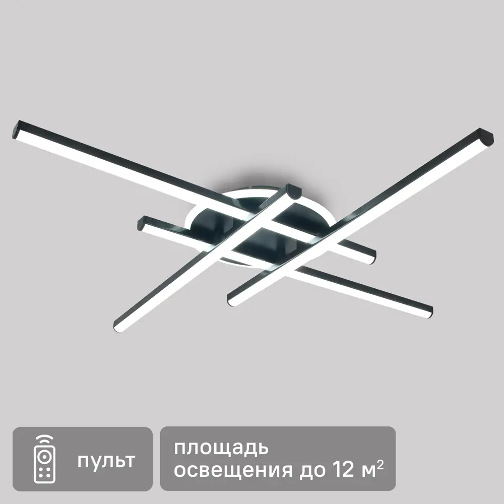 Люстра СЕМЬ ОГНЕЙ Глэдис с регулируемой подсветкой и пультом ДУ 89422018 STLM-1574167