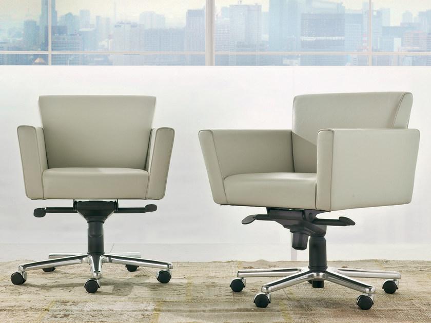 i 4 Mariani Поворотное кресло руководителя с регулируемой высотой на колесиках Ares sun-id-1375230 - Вид №1