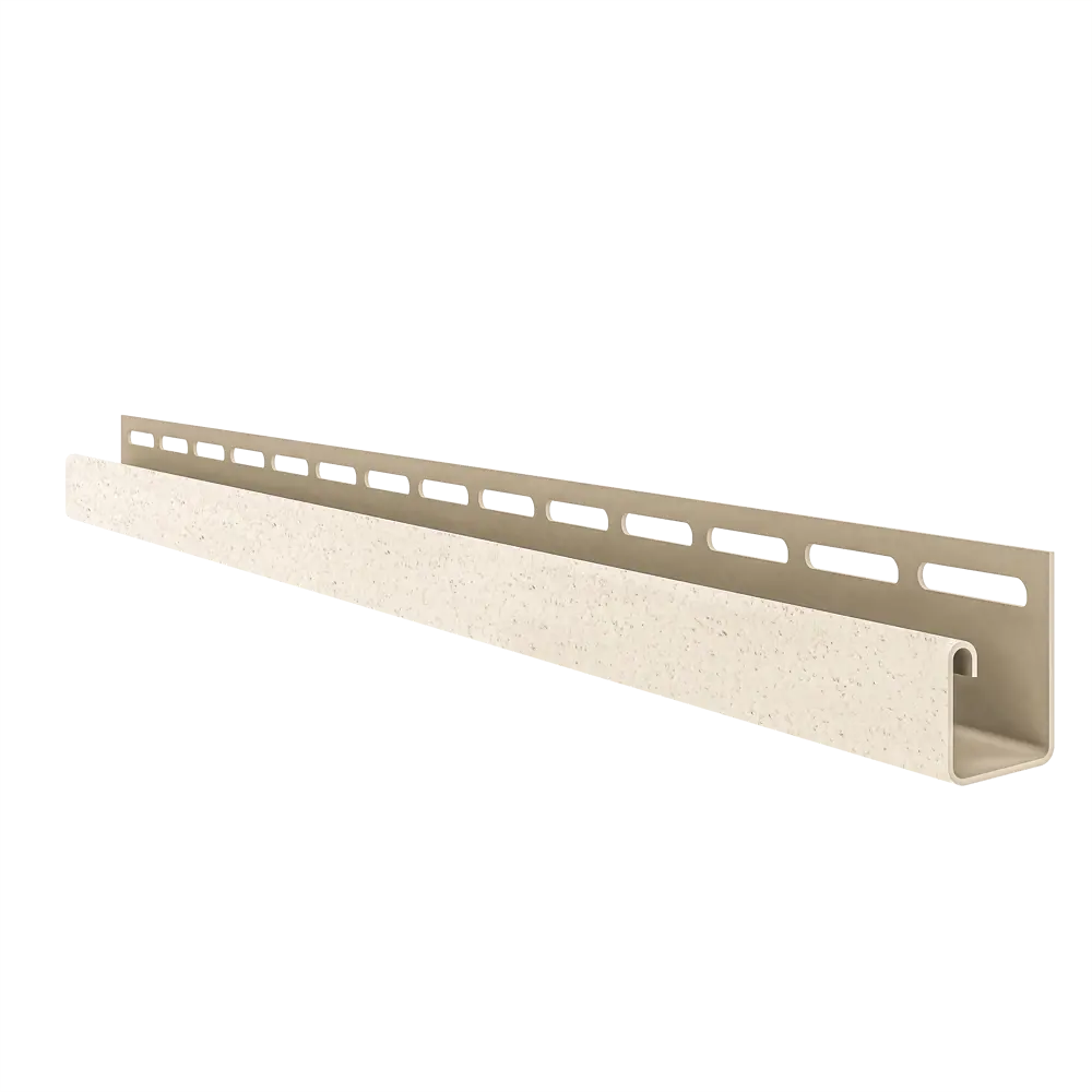 Профиль J-образный для фасадных панелей Технониколь Формлайт 3000x40 мм бежевый 0.12 м² STLM-2106931