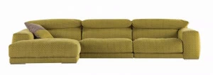 Roche Bobois Съемный тканевый диван с шезлонгом