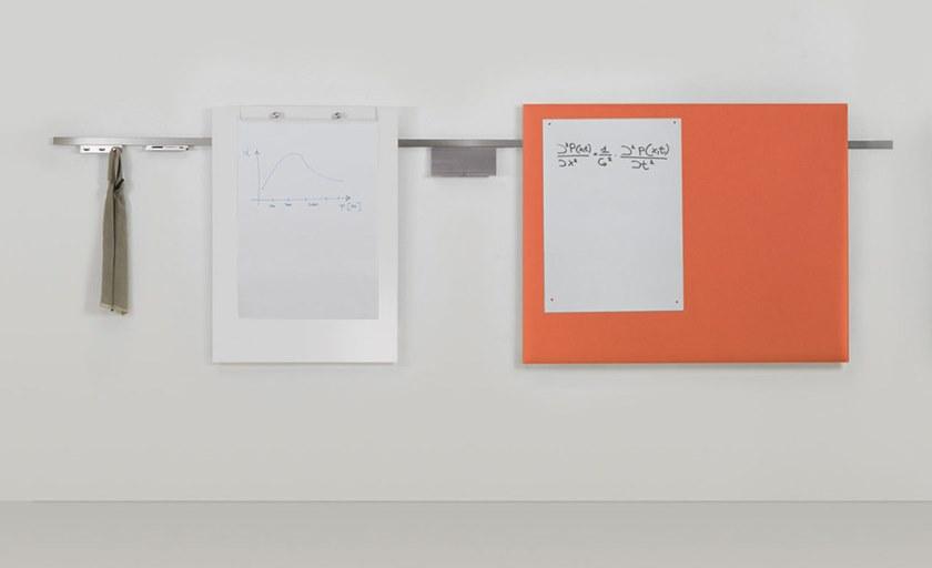 Caimi Brevetti Настенная вешалка для офиса из алюминия Meeting 1me203 - Вид №1