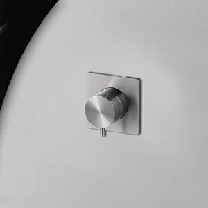 Девиатор двухрежимный сталь матовая Aico Radomonte DEV10S