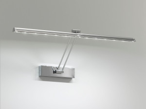 Регулируемая латунная светодиодная настенная лампа с гибким кронштейном