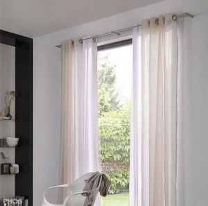 VS20-140ED2000 Комплект карнизов: двуствольный 200 см с 2 концевыми кронштейнами PHOS