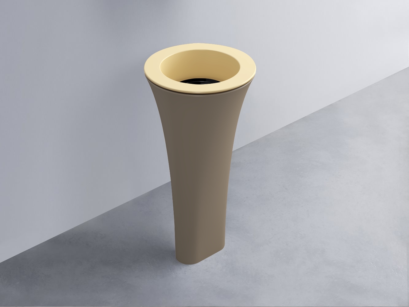 AMLA45-CN+AMPILT-N+AMCOLT-AN Раковина Amedeo Tondo отдельностоящая cielo Enjoy + Amedeo Ceramica Cielo