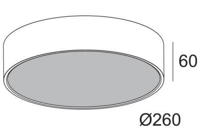 Металлический светодиодный наружный потолочный светильник Deltalight Supernova XS ARCH-00115693 - Вид №2