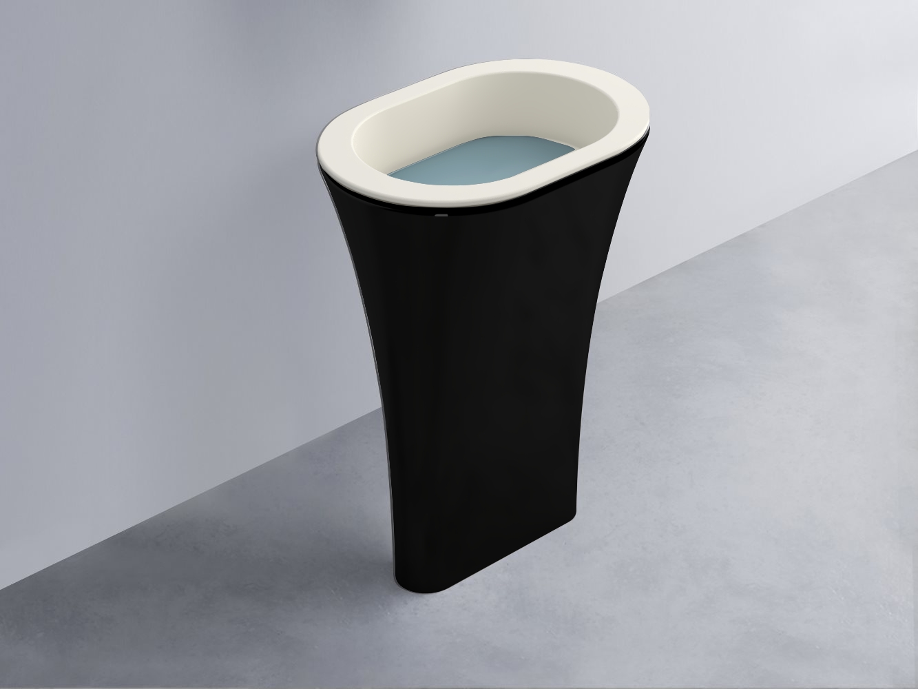 AMLA65-TL+AMPILO-PL+AMCOLO-N Раковина Amedeo Ovale отдельностоящая cielo Enjoy + Amedeo Ceramica Cielo