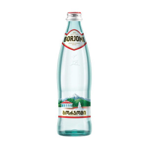 Вода минеральная Боржоми газированная 0,5 л