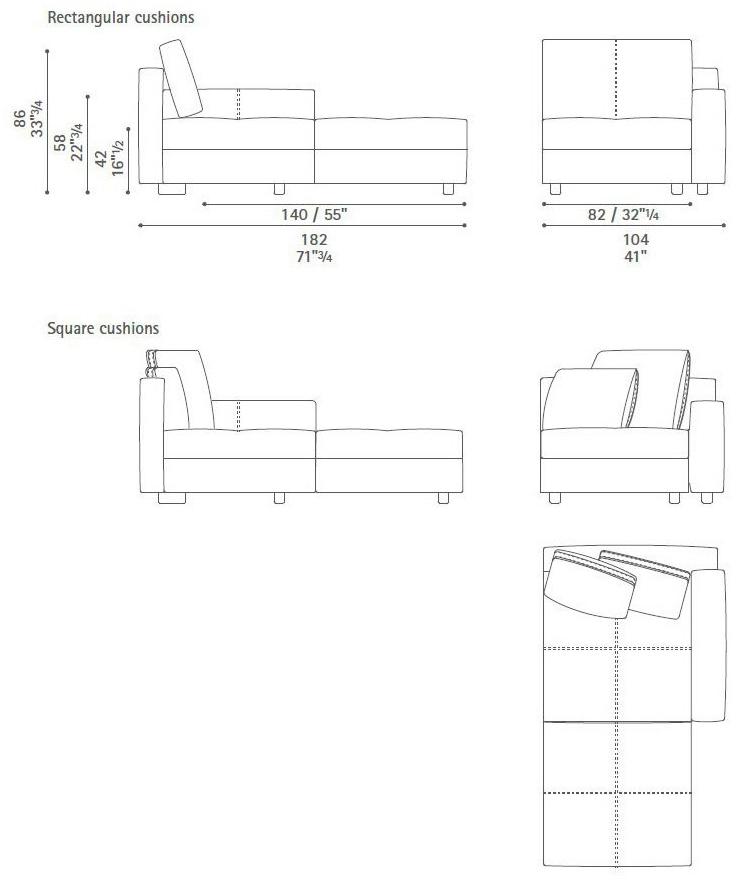 Poltrona Frau Модульный диван La collezione - divani e poltrone sun-id-1459157 - Вид №48