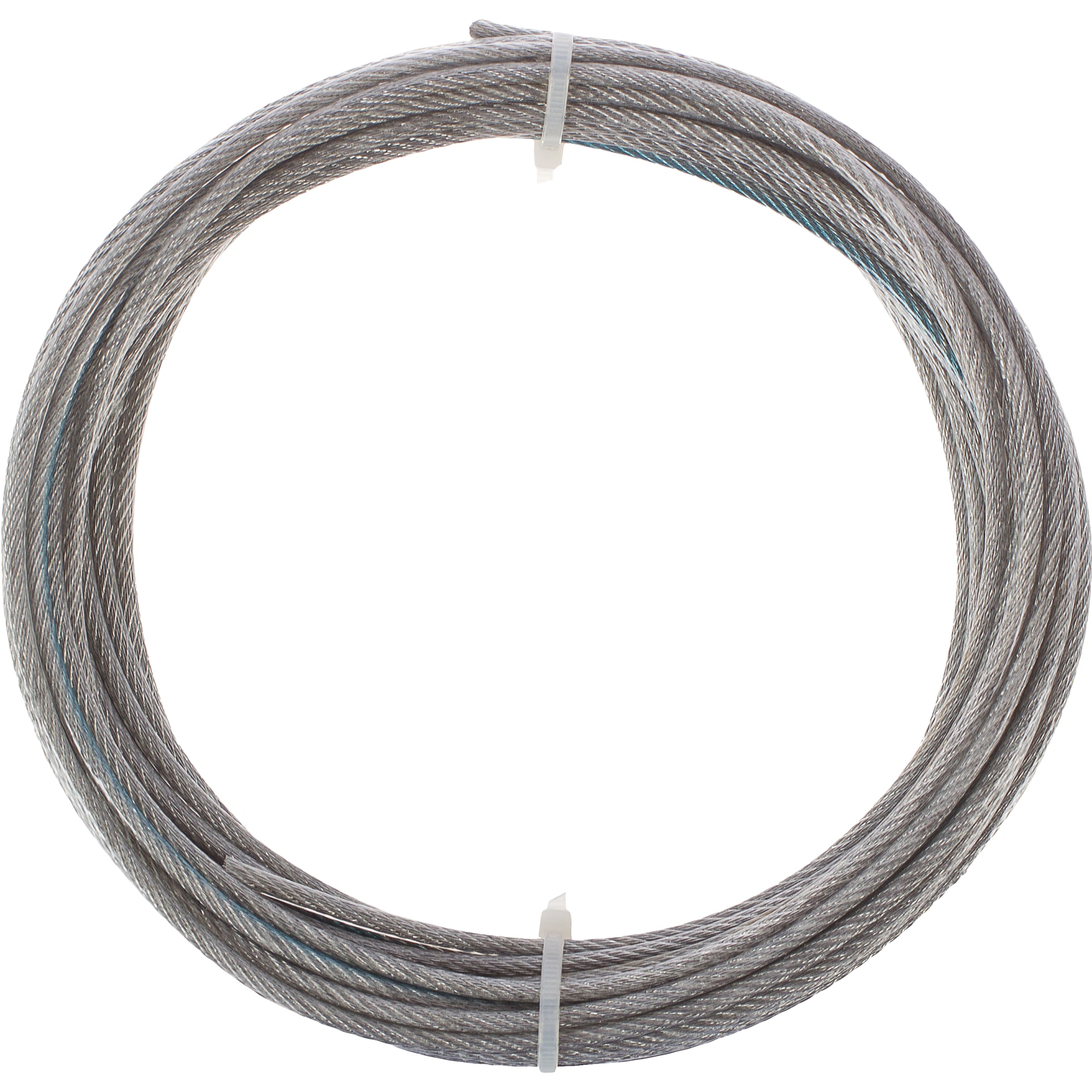 15956187 Трос стальной в оболочке PVC 2/3 мм 10 м, цвет цинк Santreyd  - Вид №2