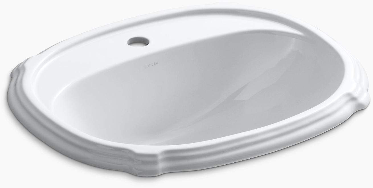 K-2189-1-G9 Накладная раковина на столешницу  прямоугольная Kohler  - Вид №1