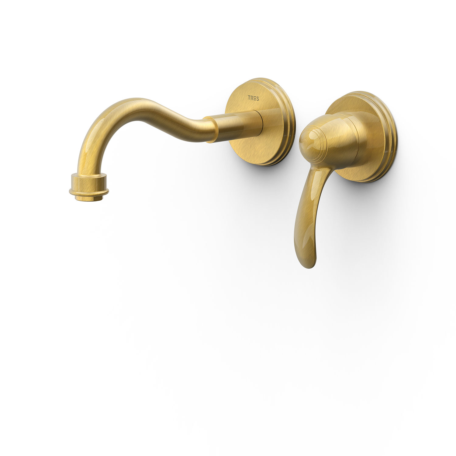 Скрытый смеситель для умывальника TRES CLASIC с одной ручкой-24220001LV TRES 