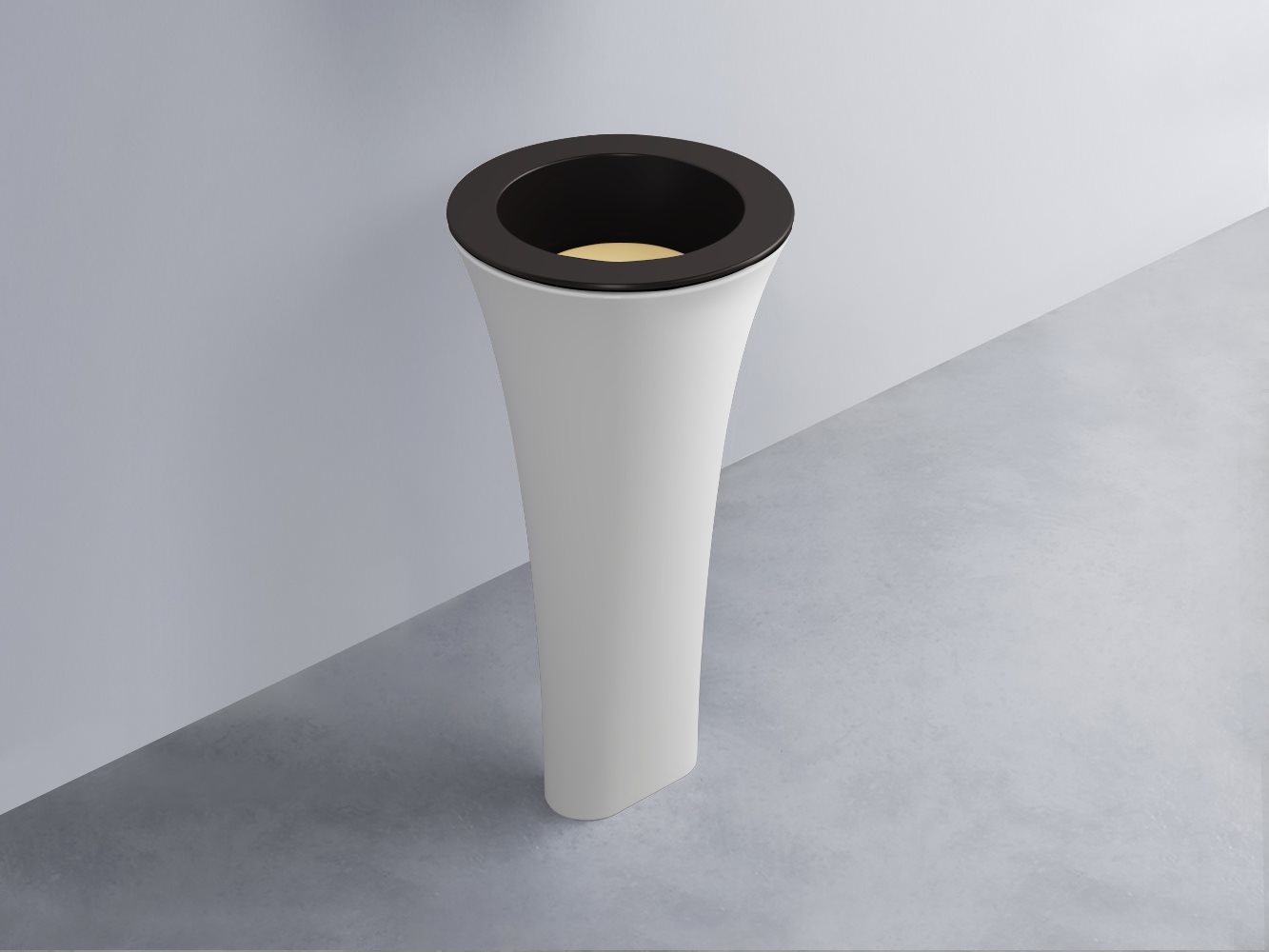 AMLA45-LV+AMPILT-CN+AMCOLT-BL Раковина Amedeo Tondo отдельностоящая cielo Enjoy + Amedeo Ceramica Cielo