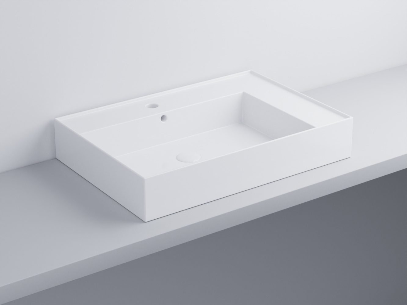 EJLA70-BL Раковина Enjoy 70 подвесная на стену прямоугольная cielo Enjoy + Amedeo Ceramica Cielo