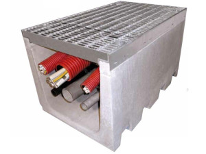 Виброкомпактный бетонный канал