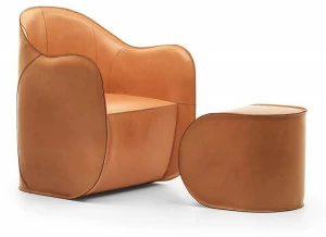 EPÒNIMO Кожаное кресло с подлокотниками Exo Ex001