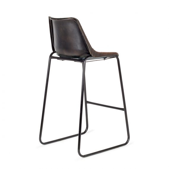 080911 Барный стул из кожи Francisco Segarra Mews Santreyd - Вид №1