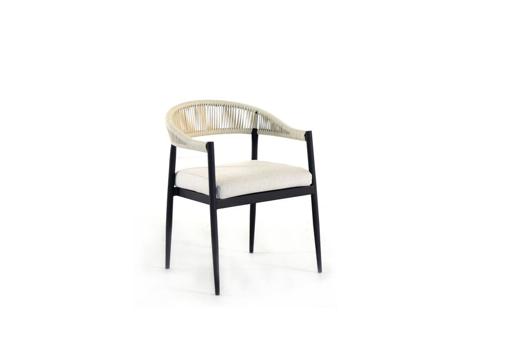 Алюминиевый садовый стул с подлокотниками ABLE MIRANDA ARCH-00071581 - Вид №3