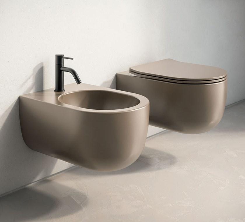 Mil120201 Подвесной унитаз настенный Белый Olympia Ceramica Milady Италия - Вид №2