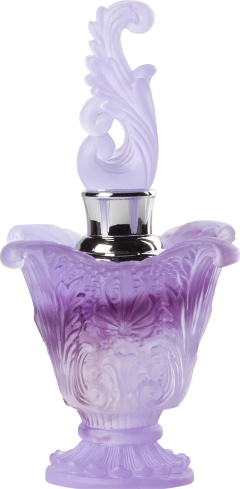 10636373 Cristal de Paris Флакон для духов Cristal de Paris 13см (фиолетовый) Хрусталь 