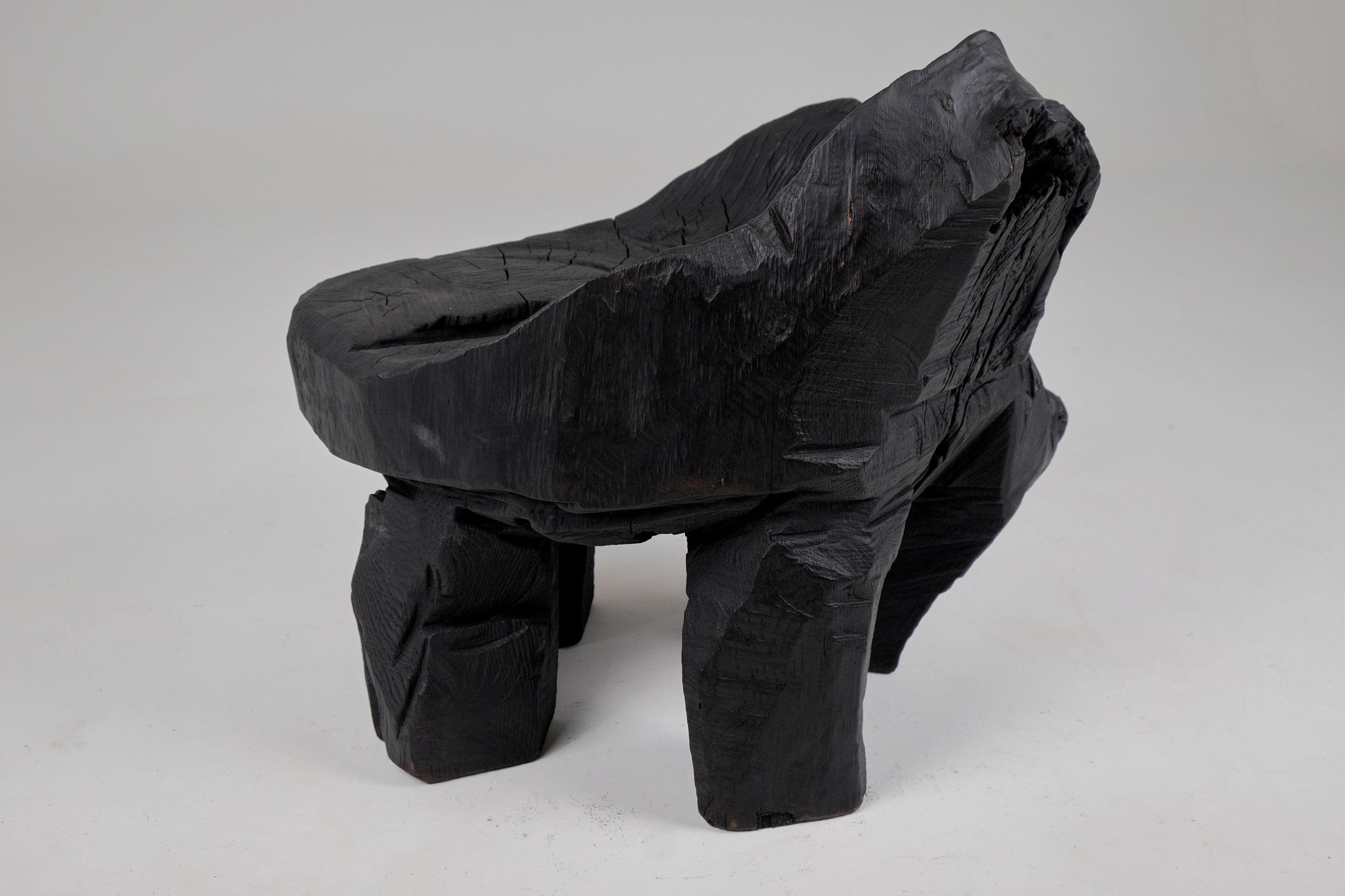 Низкий дубовый стул Logniture Jownik ARCH-00048410 - Вид №8