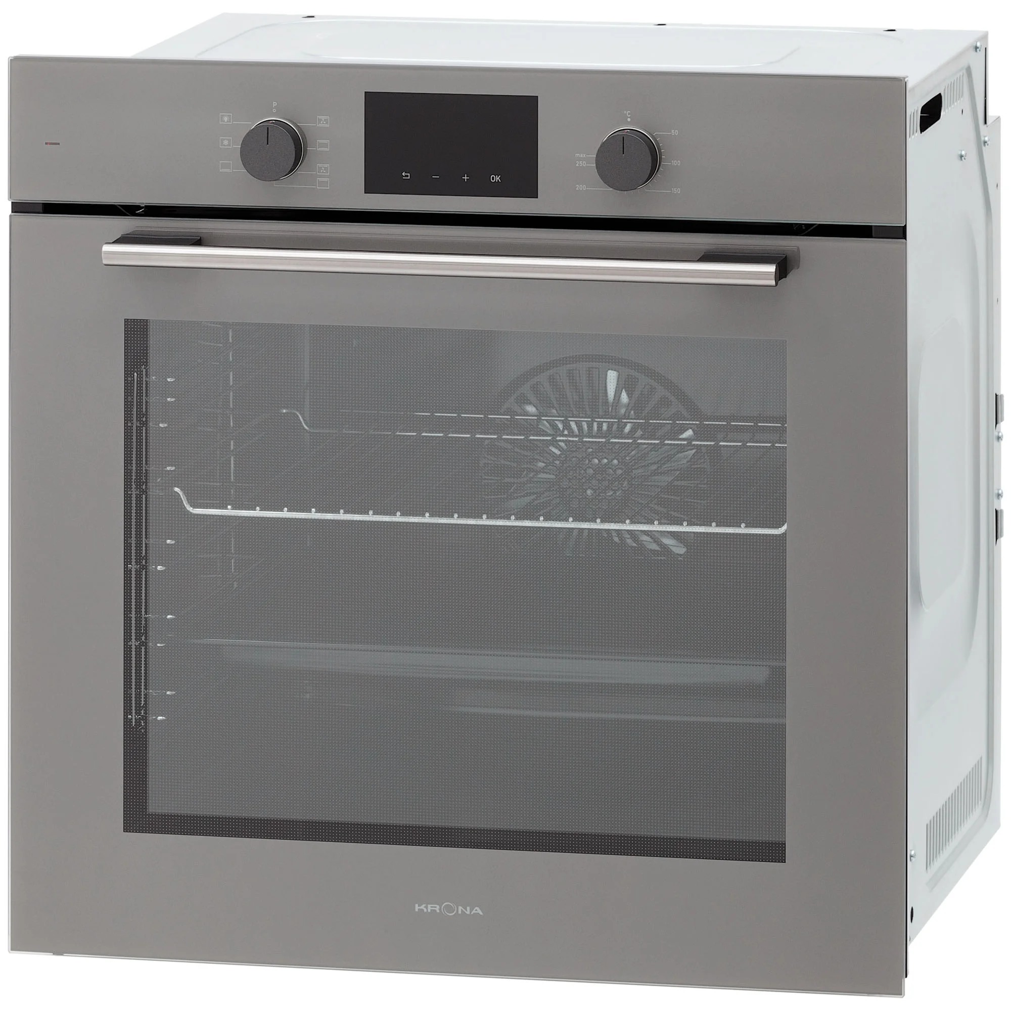 9039382 Электрический духовой шкаф KRONA MYSTERIUM 60 GR серый KRONA1 STDN-0128101 - Вид №1