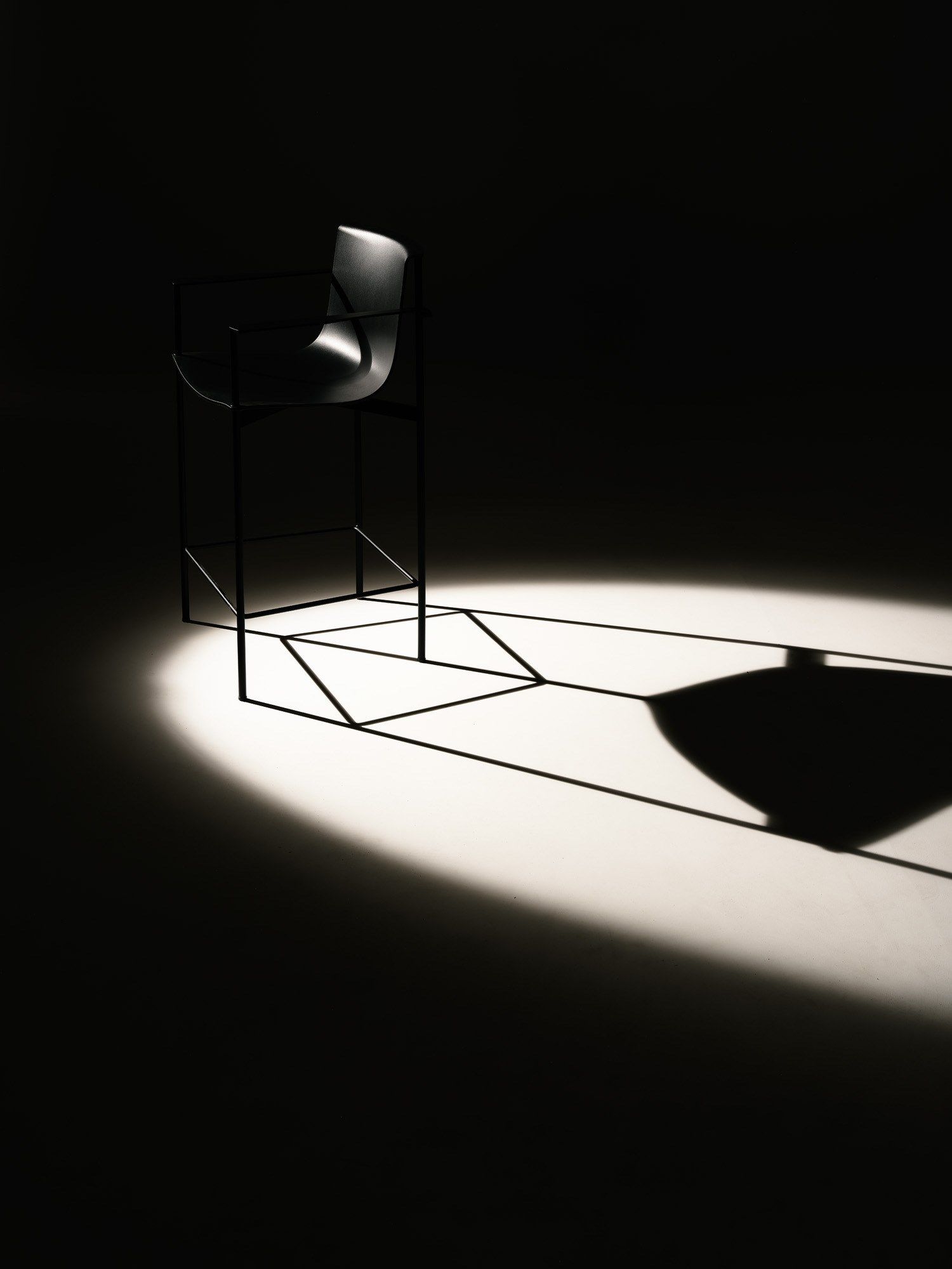 Высокий стул с подлокотниками со спинкой Lema тень ARCH-00076955 - Вид №6