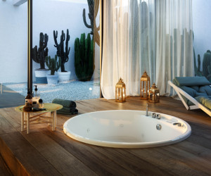 Nubea Round  Glass1989  Ванны