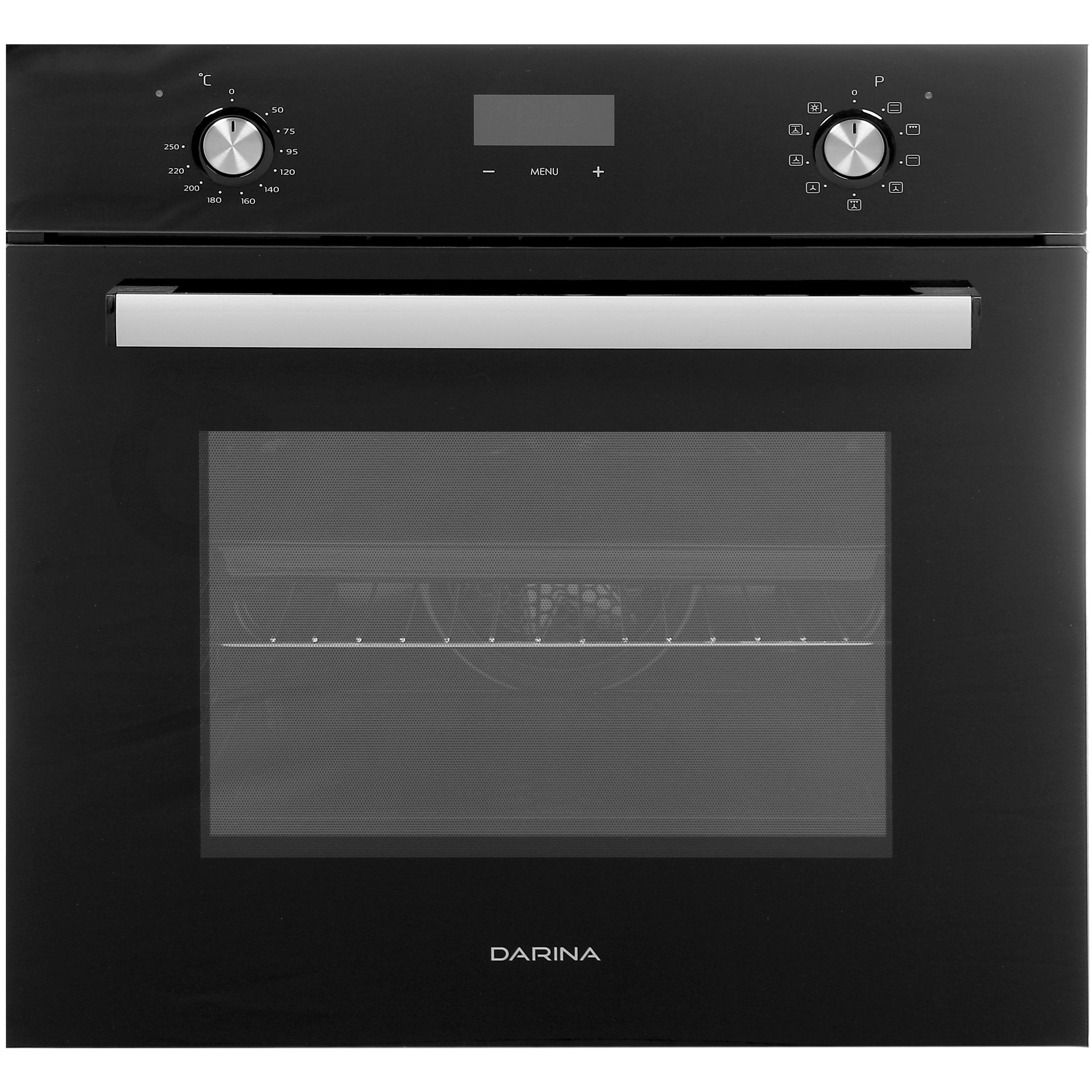 8118217 Электрический духовой шкаф Darina 2V5 BDE 112 708 B черный STDN-0084795