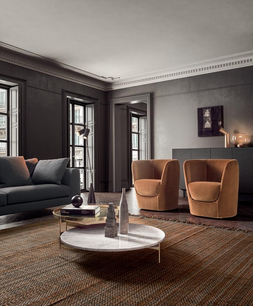 PIANCA Вращающееся кресло с тканевой обивкой sun-id-1376737 - Вид №1