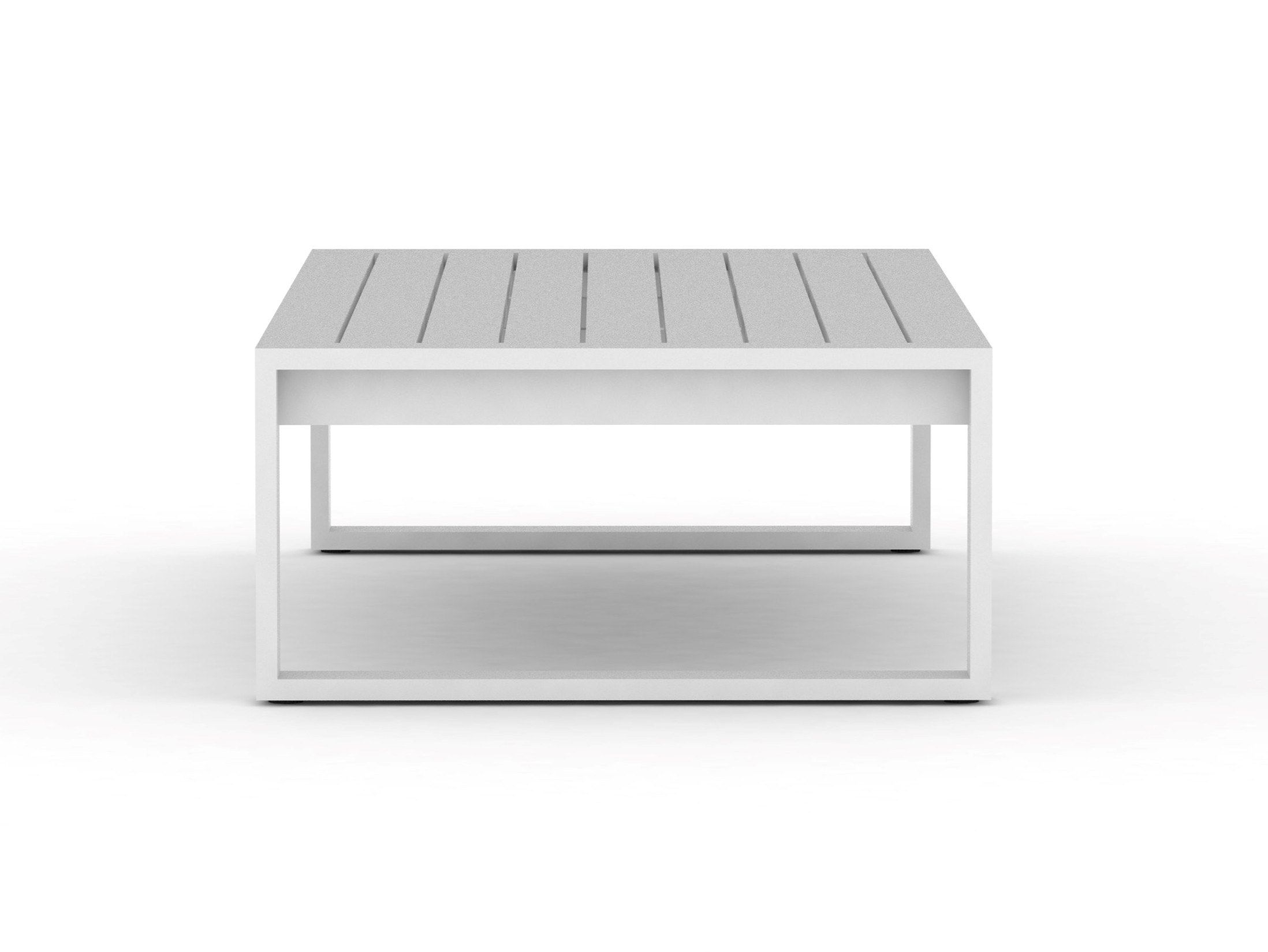 Прямоугольный алюминиевый журнальный столик с порошковым покрытием Case Eos ARCH-00101381 - Вид №5