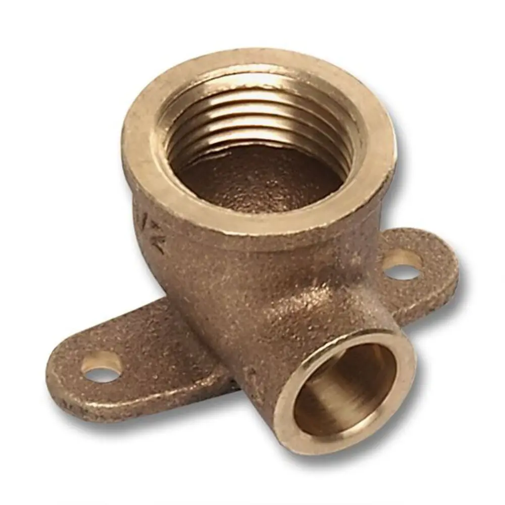 Водорозетка настенная с двумя точками Sanha 1/2"x15 мм бронза 89354971 STLM-2001936 