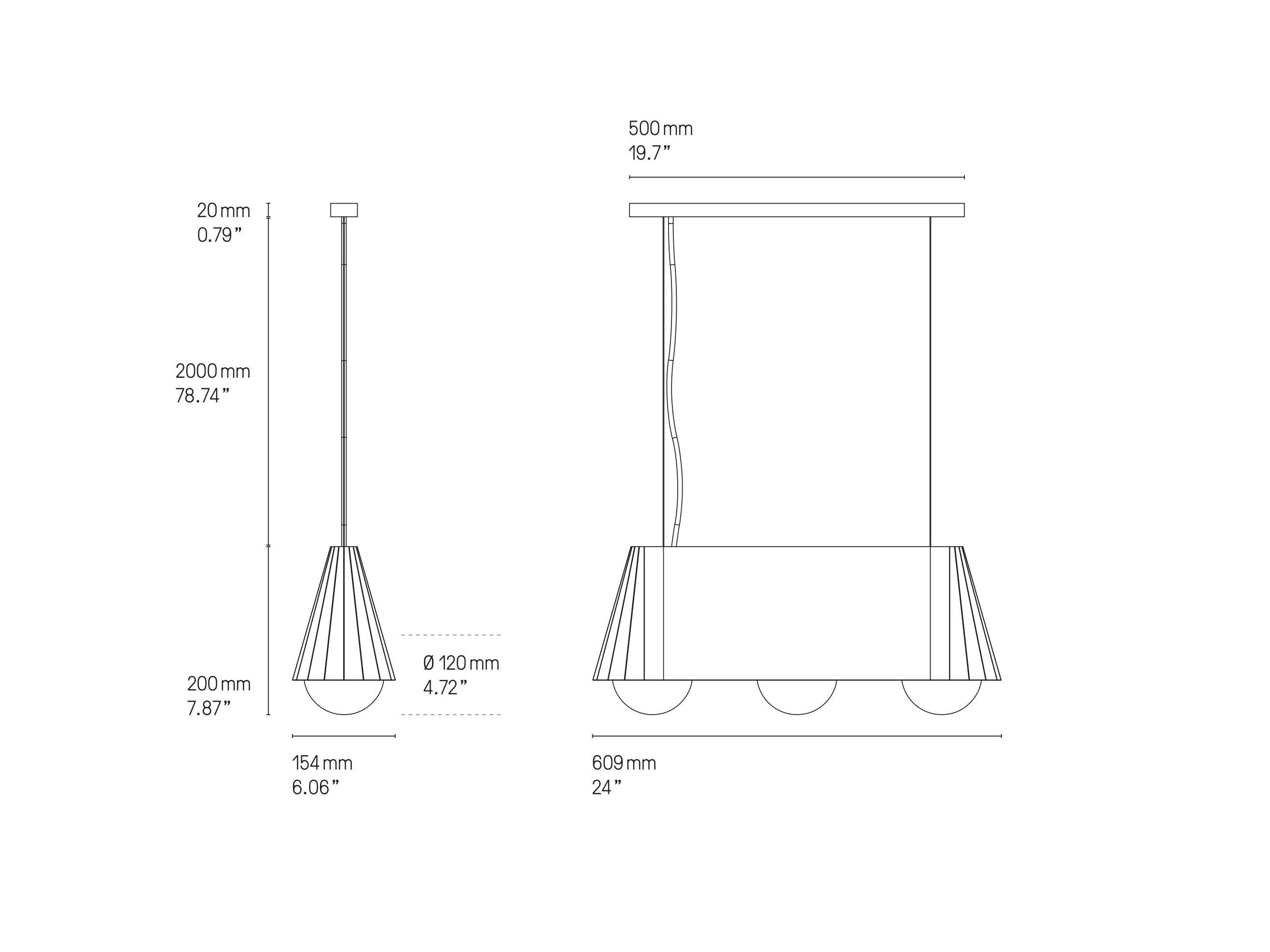 Латунный светодиодный подвесной светильник CVL Luminaires Cornet ARCH-00059966 - Вид №5