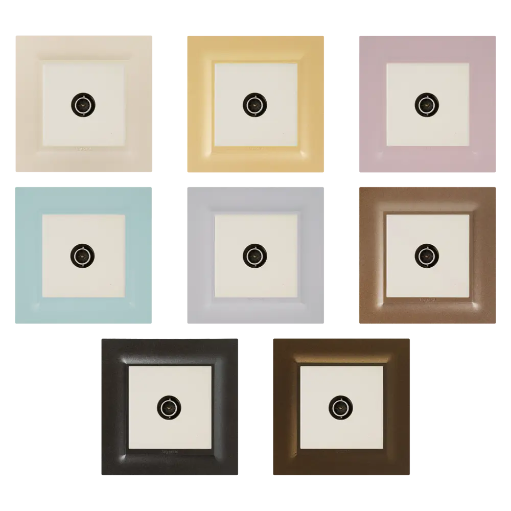 ТВ-розетка Legrand Structura для цифрового телевидения, слоновая кость 82064683 STLM-0018667 - Вид №1