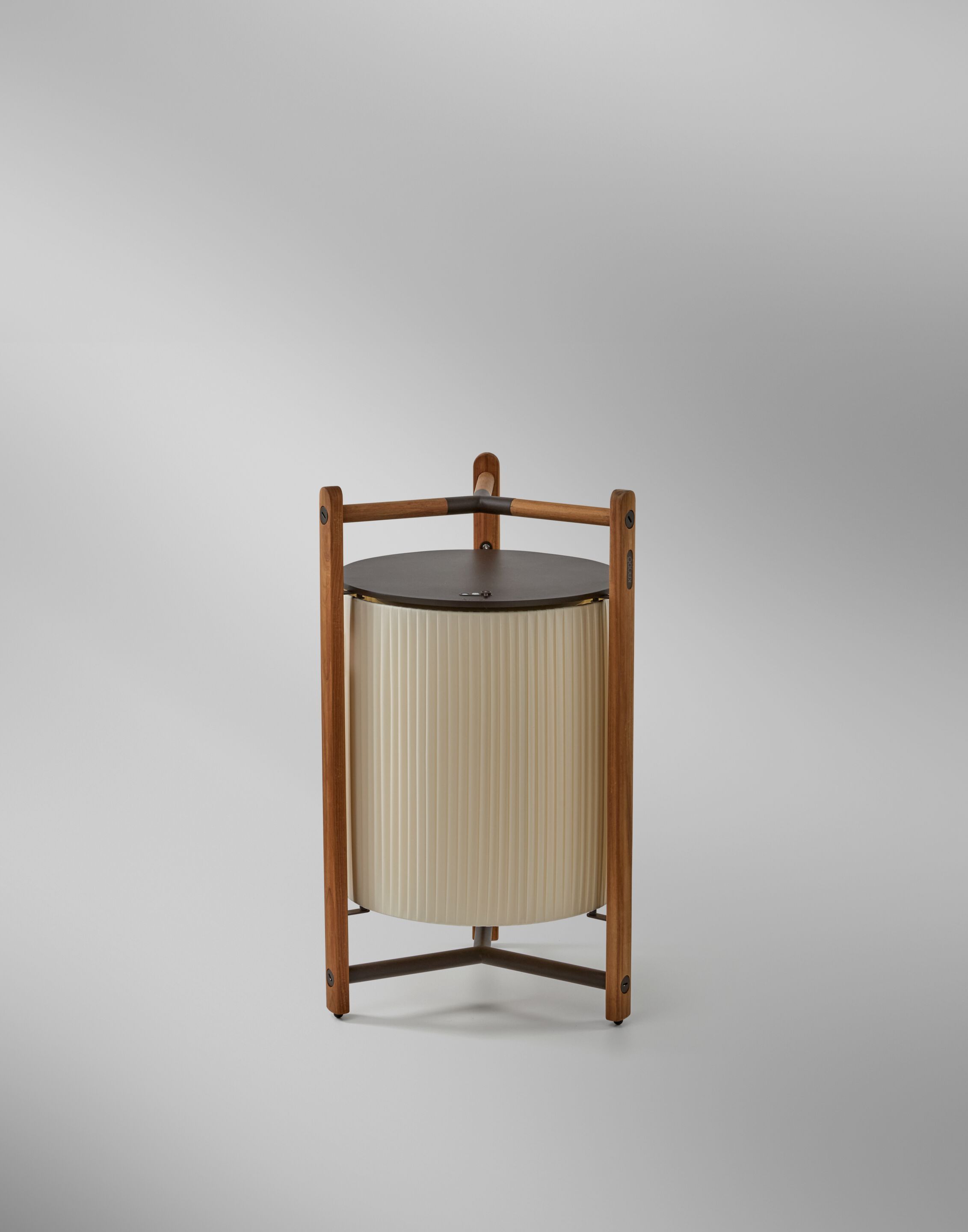 Деревянный светодиодный напольный светильник с батарейным питанием Bover Kando ARCH-00057776 - Вид №1