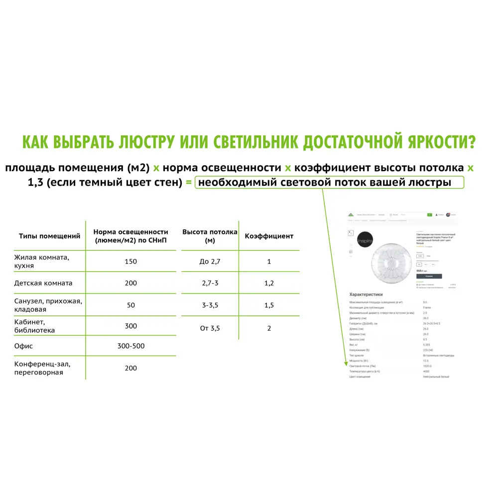 Светильник светодиодный диммируемый с пультом «Blago» 60 Вт диаметр 53 см LUMIN ARTE STLM-2042874 - Вид №4