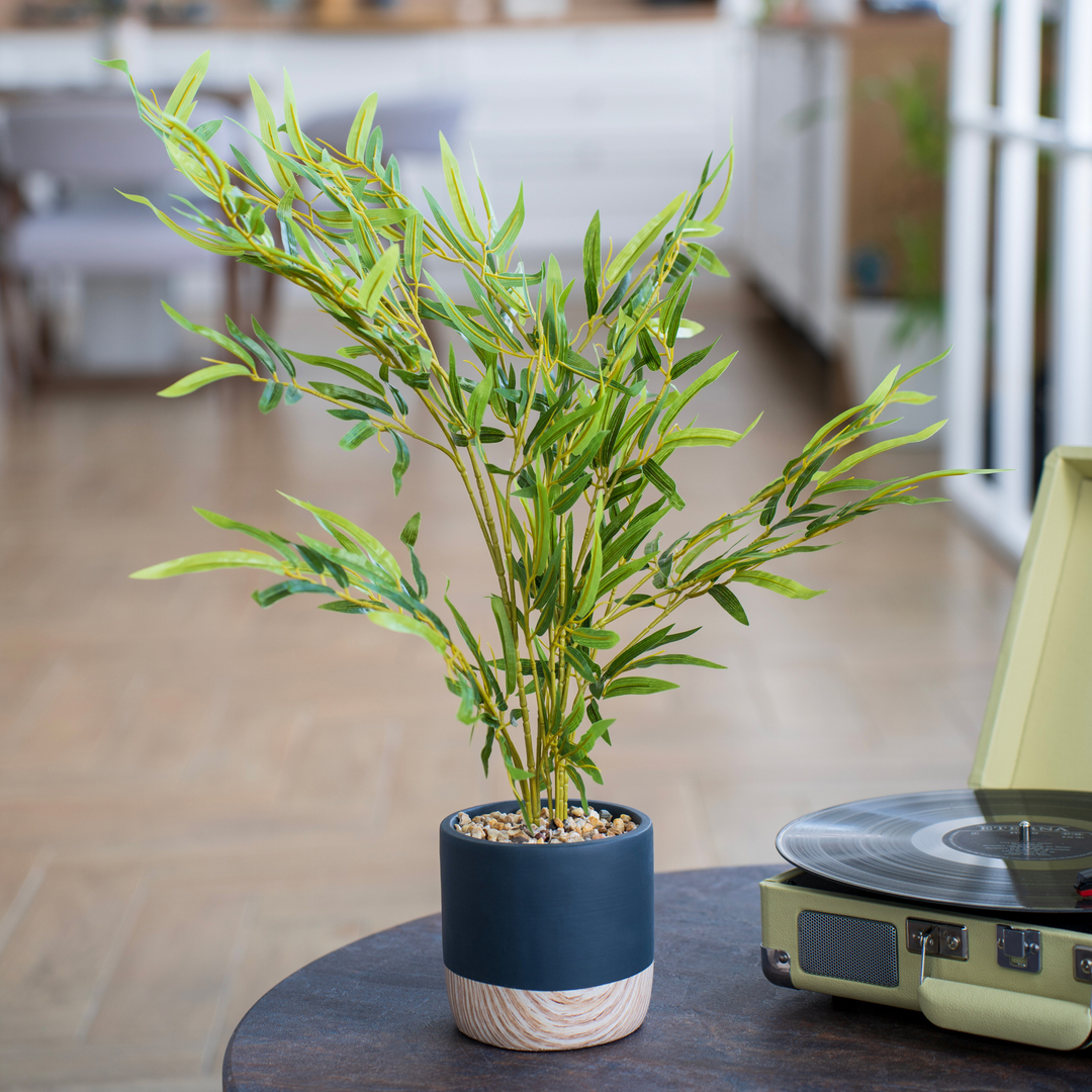 87681878 Искусственное растение Бамбук 65x12.5 см пластик STLM-0074888 Santreyd  - Вид №4