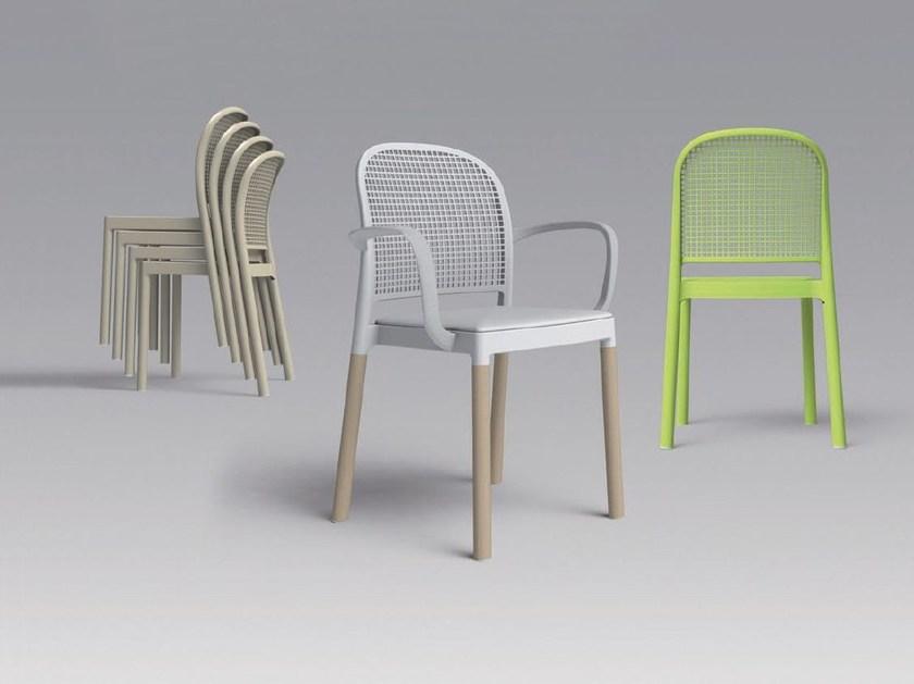 GABER Штабелируемый стул Panama sun-id-1457752 - Вид №5