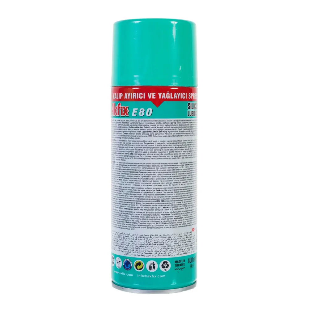 Силиконовая смазка Akfix E80 для защиты металла и механизмов 15140575 STLM-0005519 - Вид №1