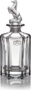10552244 Cristal de Paris Графин Cristal de Paris для виски "Конь" 1л (сатин) Хрусталь