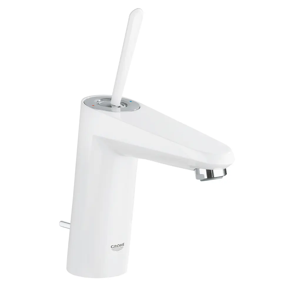 Смеситель для раковины Eurodisc Joy M однорычажный цвет белый 80158238 STLM-2190459 Grohe Eurodisc Joystick