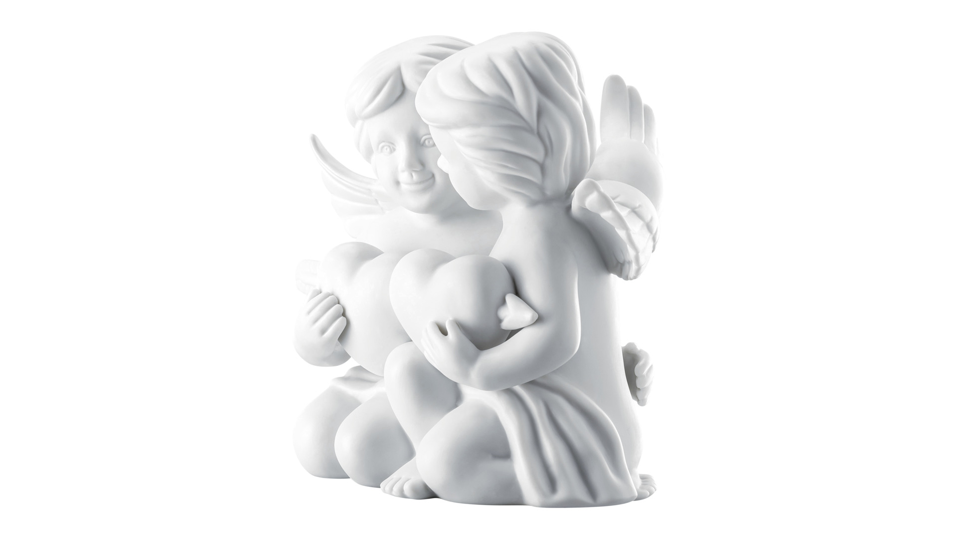 10654585 Rosenthal Фигурка Rosenthal Ангелы с сердцем 14,5см, фарфор Фарфор  - Вид №1
