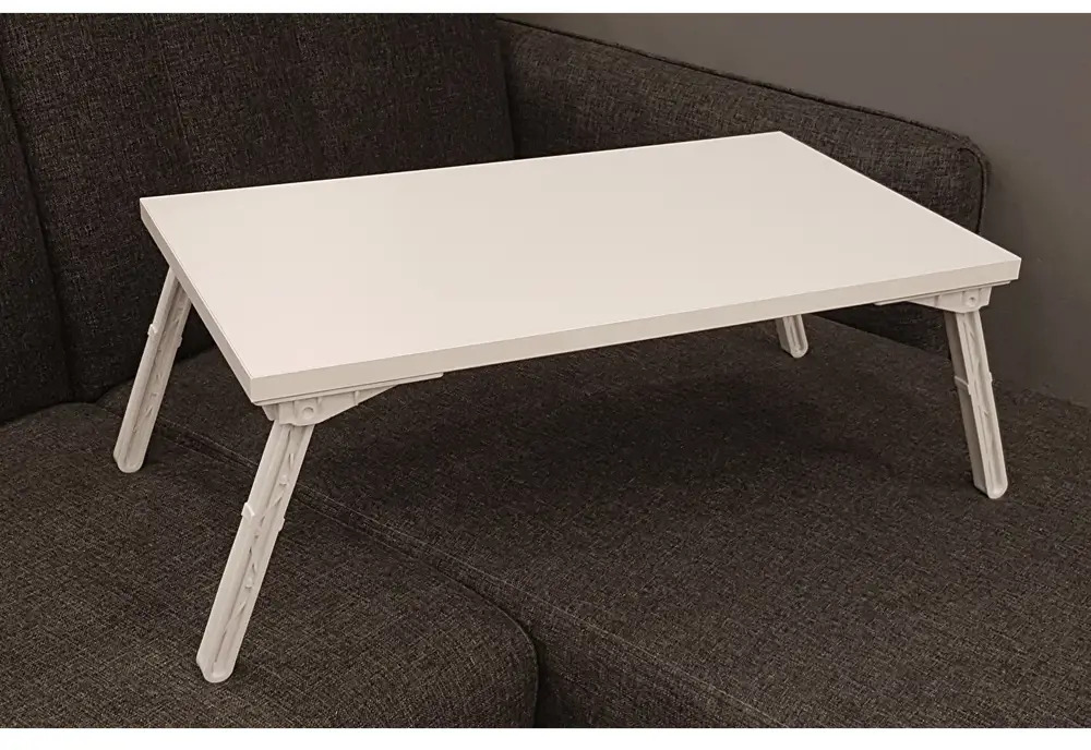 91070296 Компьютерный стол Ismat decor F20 35x60x25.5 см ДСП цвет белый STLM-0467904
