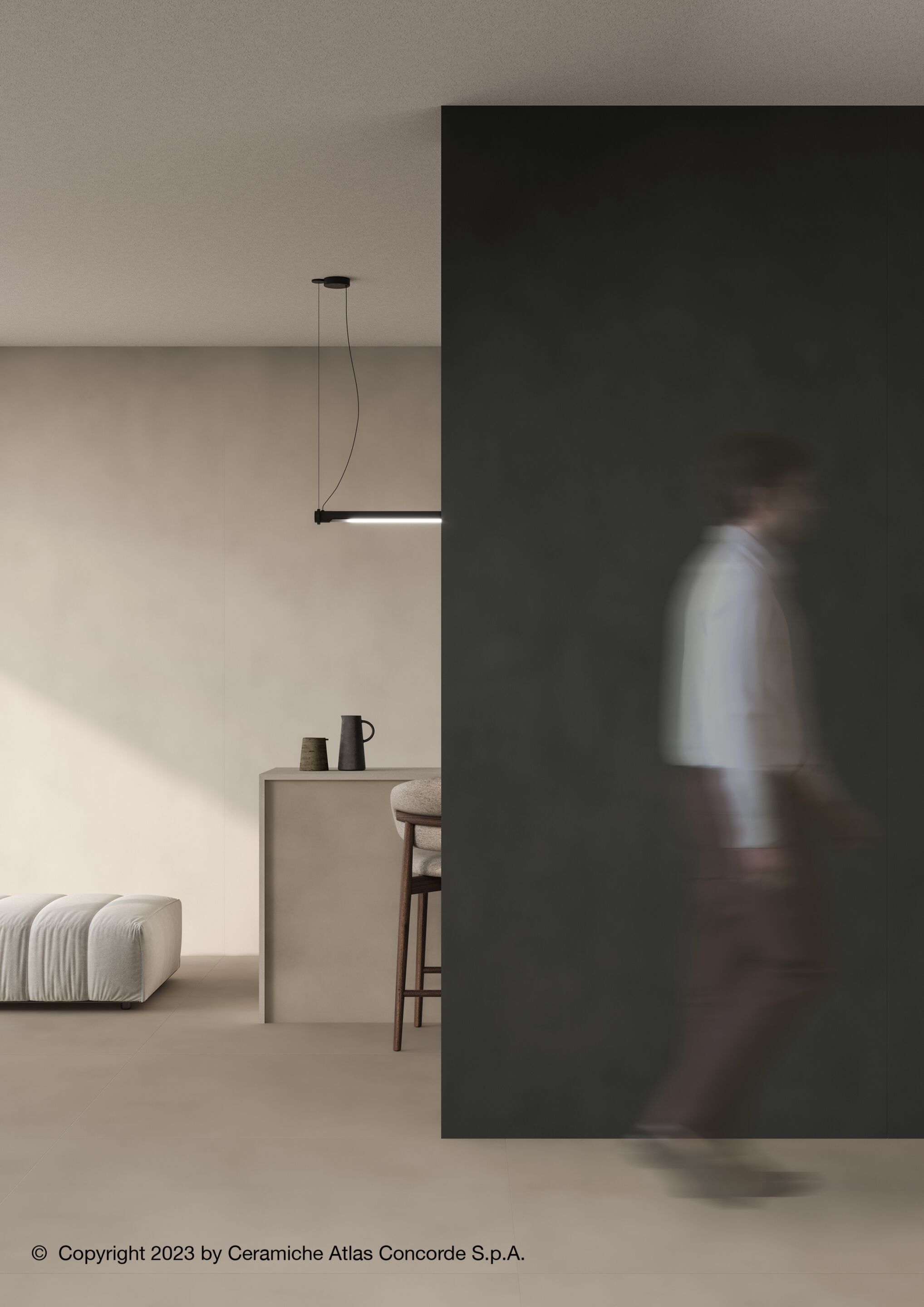 Пол / керамогранит с эффектом цемента Atlas Concorde Boost Balance ARCH-00002208 - Вид №24