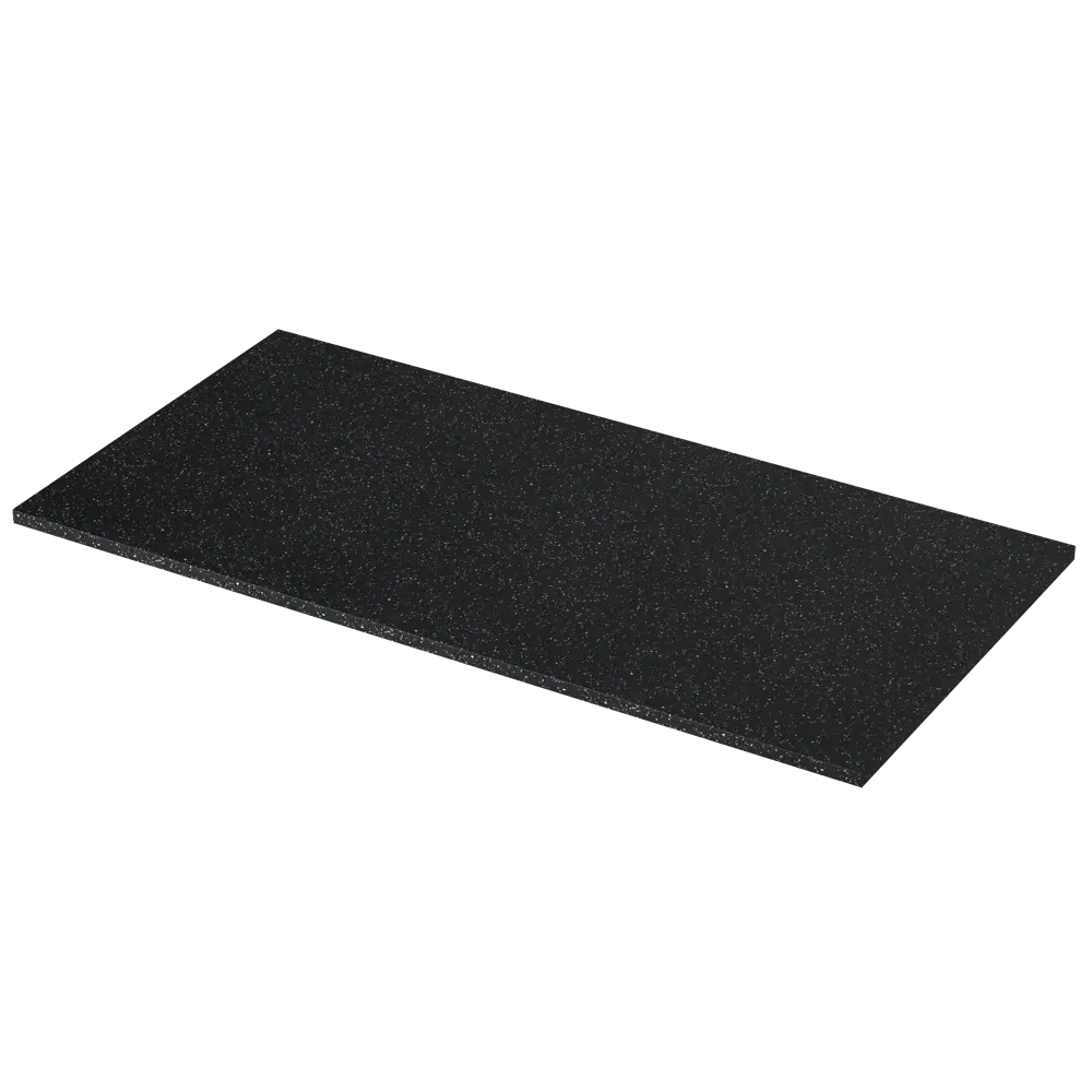 Столешница Найт 120x60x2 см искусственный камень цвет чёрный Santreyd STLM-2148889 - Вид №5