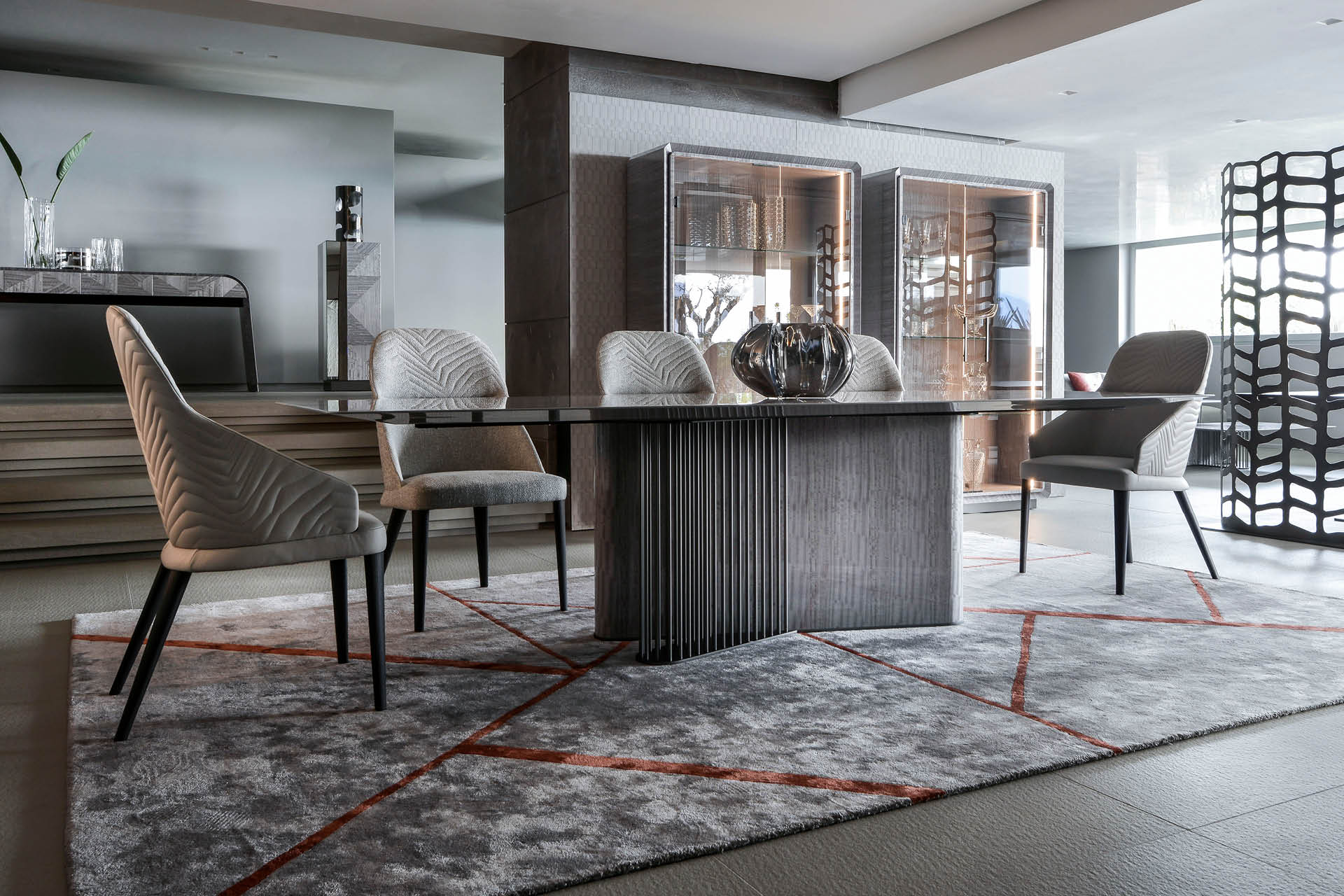 4800 Moonlight прямоугольный стол в форме лодки - giorgio collection - Вид №6