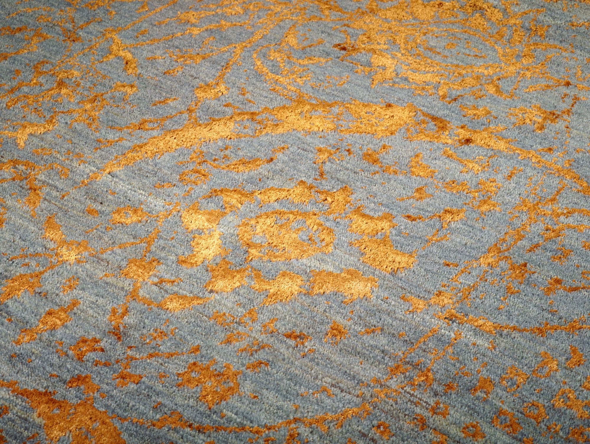 Прямоугольный ковер из шерсти и шелка Zollanvari Isfahan Classical Floral Cartouches-Designer ARCH-00144593 - Вид №1